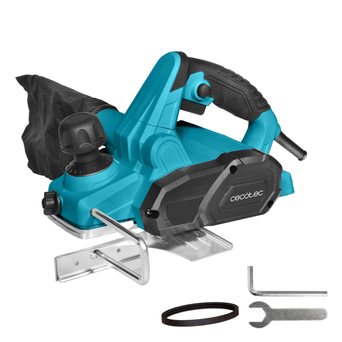 Rindea electrică pentru lemn Cecotec Fast&Clean 3000 Agile, 650 W, lățime de lucru 82 mm, adâncime de rindeluire 2 mm