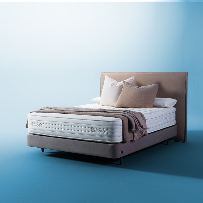 Saltea Cecotec Flow Hêritage Catherine 105X190, 105 × 190 cm, înălțime 29,8 cm, arcuri împachetate