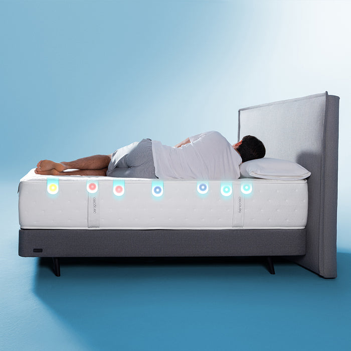 Saltea Cecotec Flow Hêritage Meghan 135x190, 135 × 190 cm, înălțime 31,6 cm, 7 zone de susținere