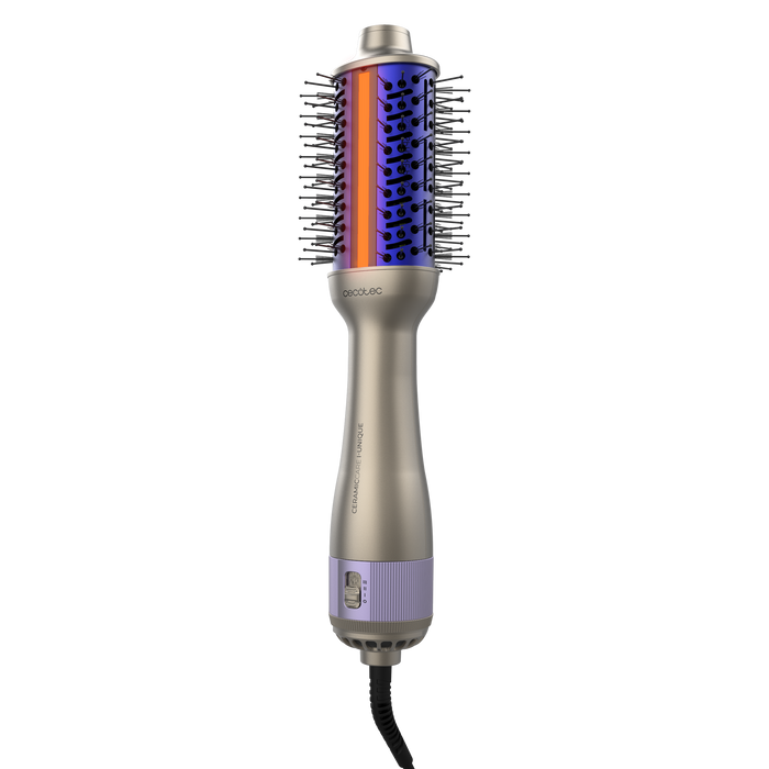 Perie cu aer cald Cecotec CeramicCare i-Unique, 2 viteze, 3 trepte de temperatură, cablu de 1,8 m