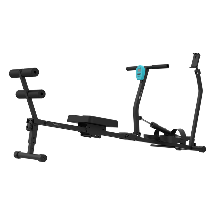 Aparat de vâslit Cecotec Drumfit Rower CompactROW, 12 niveluri de rezistență, 173,5 × 47,5 × 74,5 cm