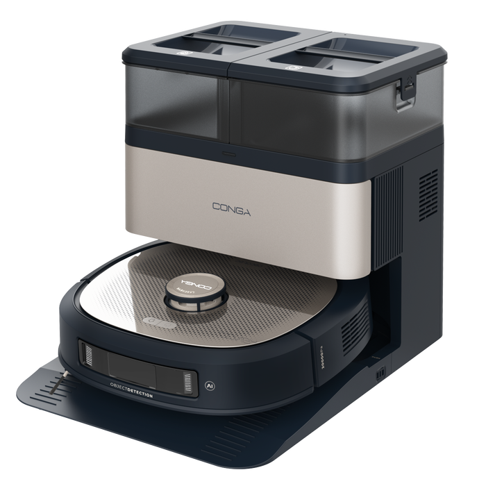Aspirator robot cu mop Cecotec Conga Z100 X-Treme, 20 000 Pa, autonomie până la 240 min, rezervoare de 3 l