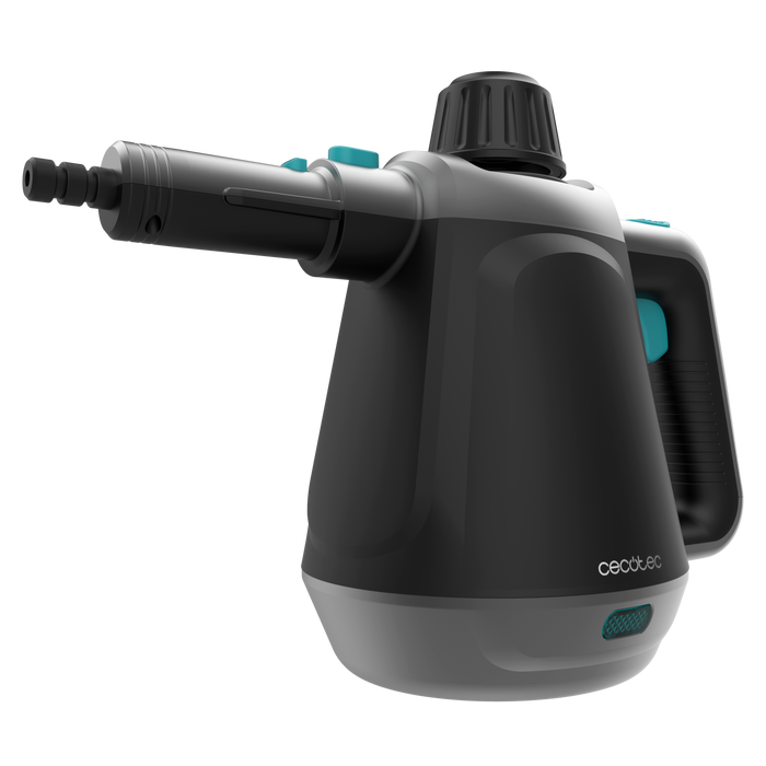 Aparat de curățat cu abur de mână Cecotec Hydrosteam 1000 Blaze, 1200 W, rezervor 400 ml, presiune 3,5 bar