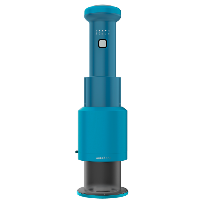 Aparat de înghețată Cecotec Gelatec EasyMove, 5 programe, 3 recipiente de 260 ml