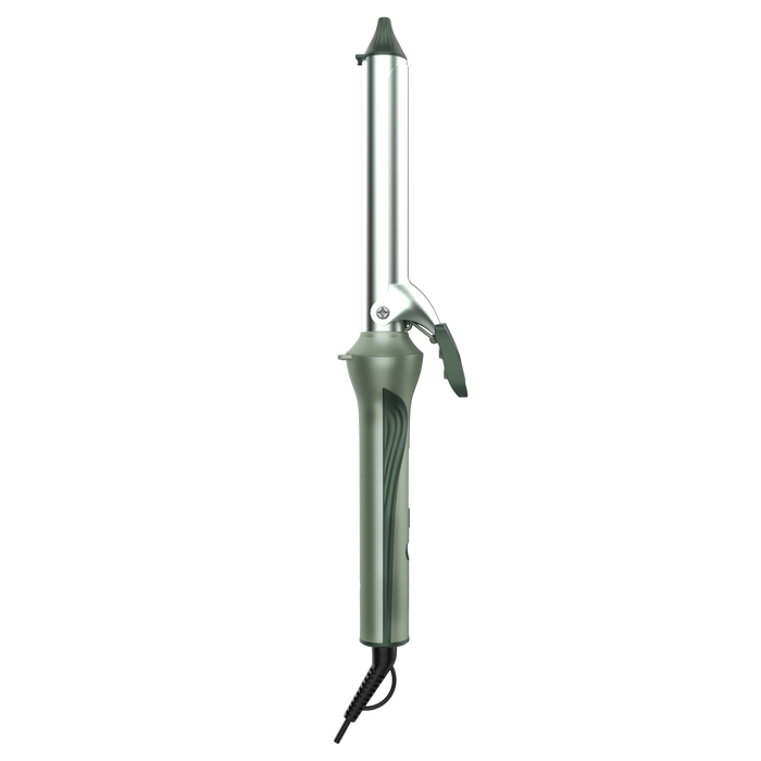 Ondulator de păr cu clips Cecotec SurfCare CurlClip Olive, 25 mm, 5 trepte de temperatură, 120–200 °C