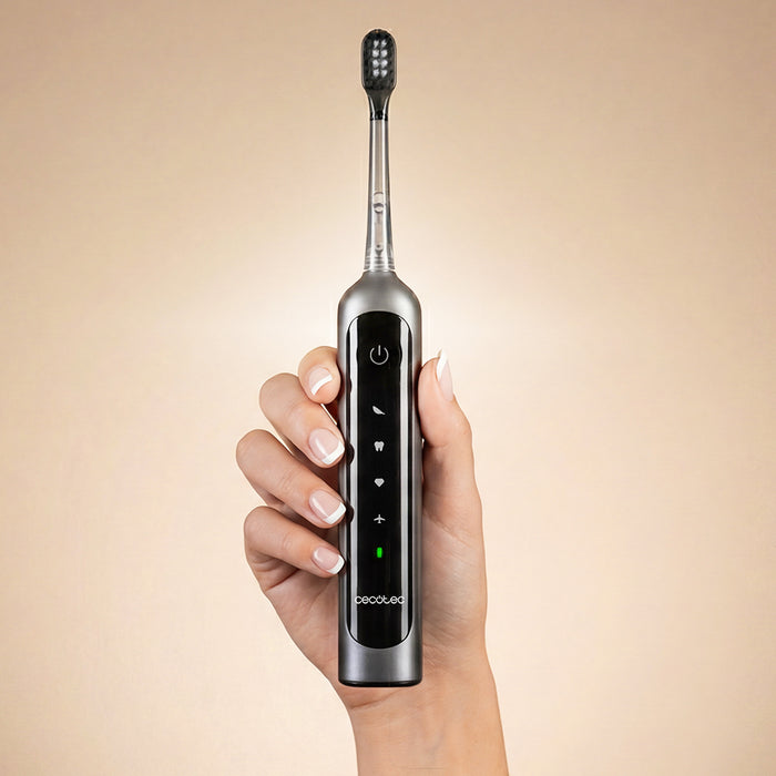 Periuță de dinți sonică Cecotec ToothCare DeluxeSwing, 66.000 rpm, 3 moduri, oscilație 60°