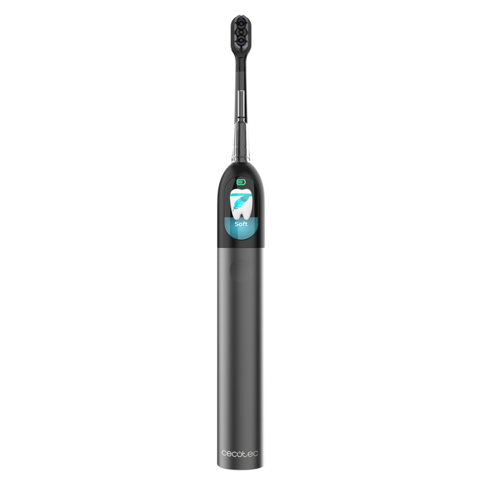Periuță de dinți electrică Cecotec ToothCare EliteSwing Premium, oscilație 60°, autonomie până la 30 de zile, 4 moduri