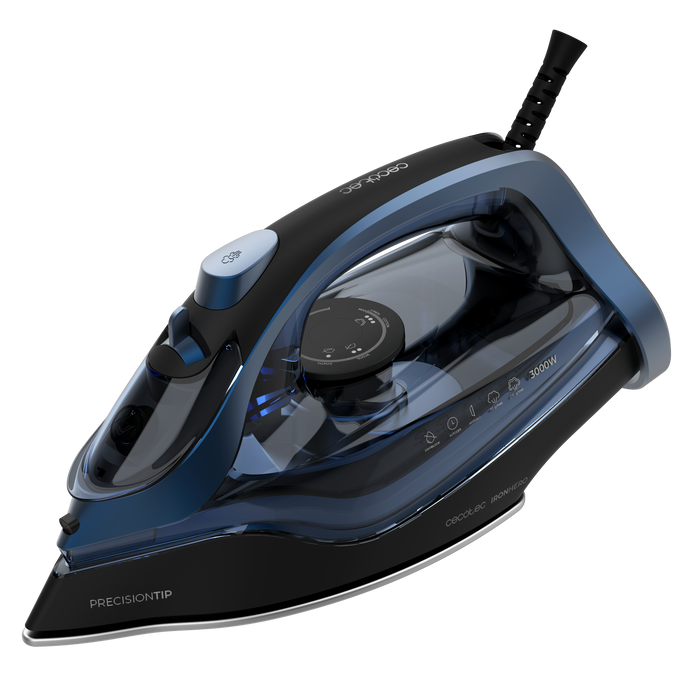 Fier de călcat cu abur Cecotec IronHero H-3000 X-Treme, 3000 W, rezervor 380 ml, jet de abur 220 g/min