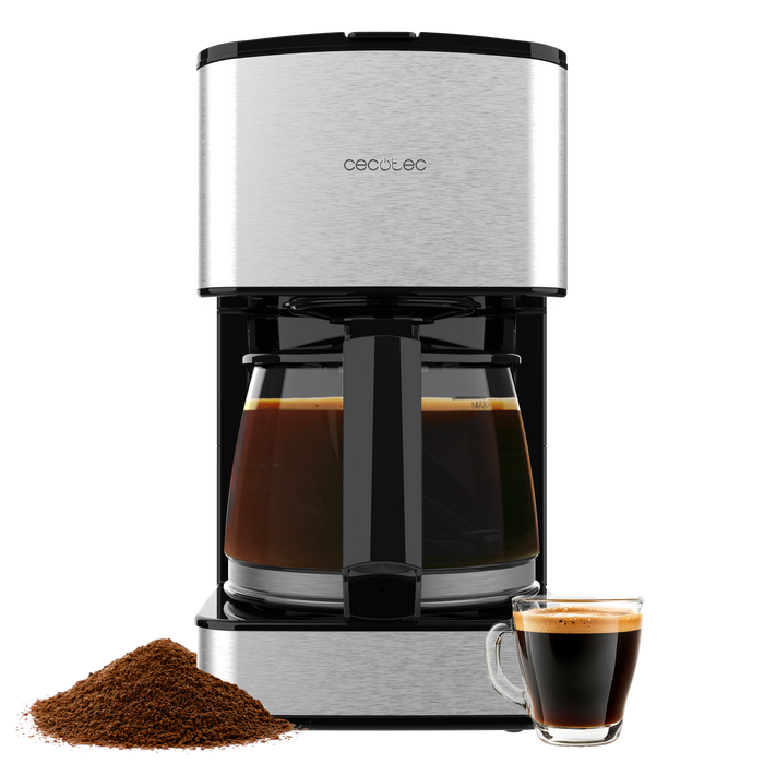 Cafetieră cu picurare Cecotec Coffee 66 Drop, 800 W, 0,8 l, 6 cești, inox