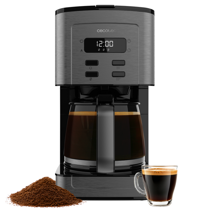 Cafetieră cu picurare Cecotec Coffee 66 Time, 1,3 l, 800 W, 12 cești, inox