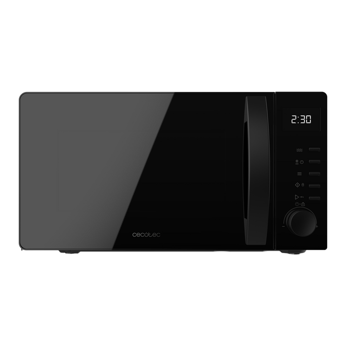 Cuptor cu microunde digital Cecotec Proclean 5005 Black, 20 l, 700 W, 5 trepte, negru