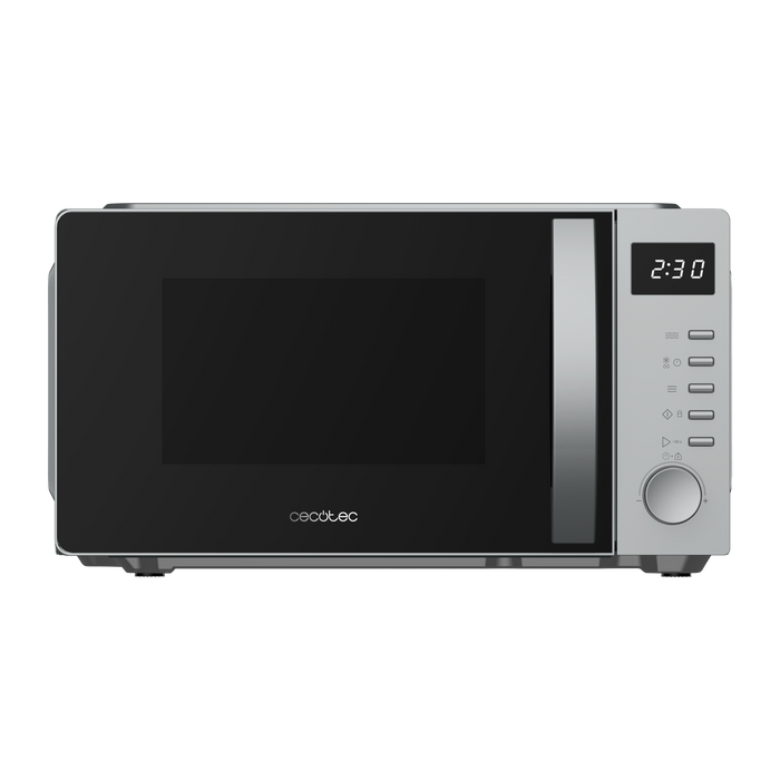 Cuptor cu microunde digital Cecotec Proclean 5005 Silver, 20 l, 700 W, 5 trepte de putere, argintiu