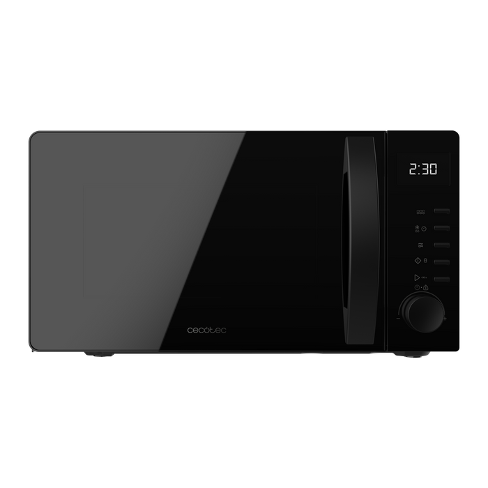 Cuptor cu microunde digital cu grill Cecotec Proclean 5105 Black, 20 l, 700 W, 5 niveluri, negru