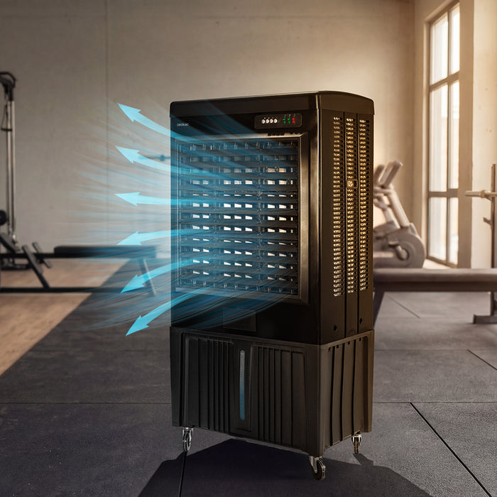 Răcitor de aer industrial Cecotec AirIndustry 110000, 110 l, 350 W, debit de aer 9000 m³/h