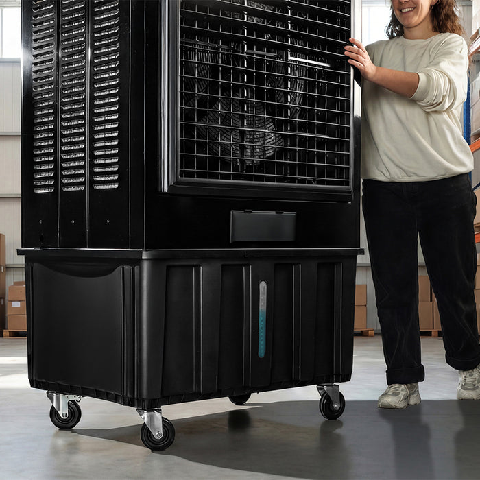 Răcitor de aer industrial Cecotec AirIndustry 200000, 200 l, 750 W, debit de aer 25.000 m³/h