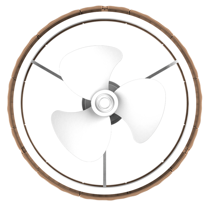 Ventilator de tavan cu iluminare Cecotec EnergySilence LampAero 324 Camellia, 6 trepte, 60 × 60 × 25 cm, telecomandă