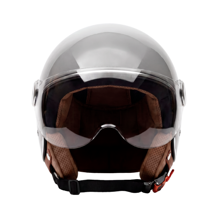 Cască moto Jet Cecotec UrbanShield Jet M, 1,2 kg, 26,5 × 31 × 26 cm, gri antracit