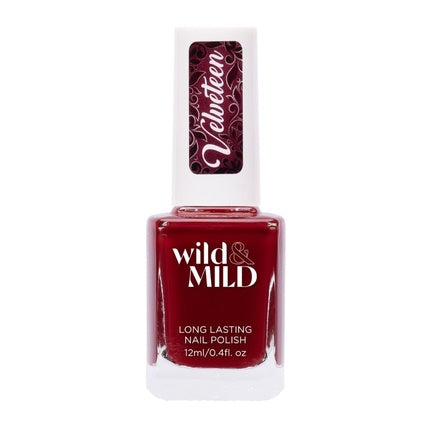 Smalți Unghii Wild & Mild Velveteen Love Machine, roșu intens, 12ml