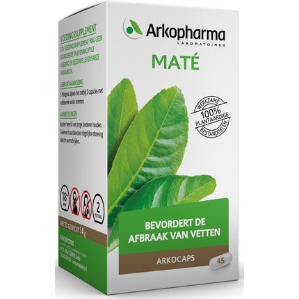 Supliment Nutritiv Arkocaps Mate, 45 Capsule