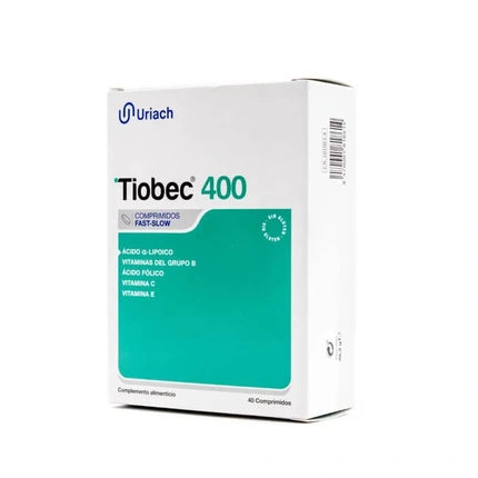 Tiobec 400 - Supliment alimentar, 40 comprimate