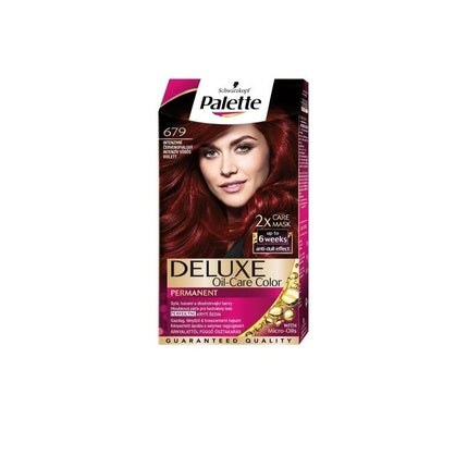 Vopsea păr Palette Deluxe 679 Roșu Violet