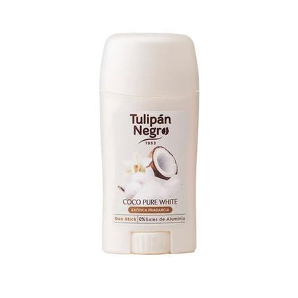 Deodorant Tulipan Negro, Coco Pure White, 50ml, alb