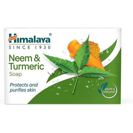 Himalaya Neem & Turmeric Sapun, 75g, Verde, Natural