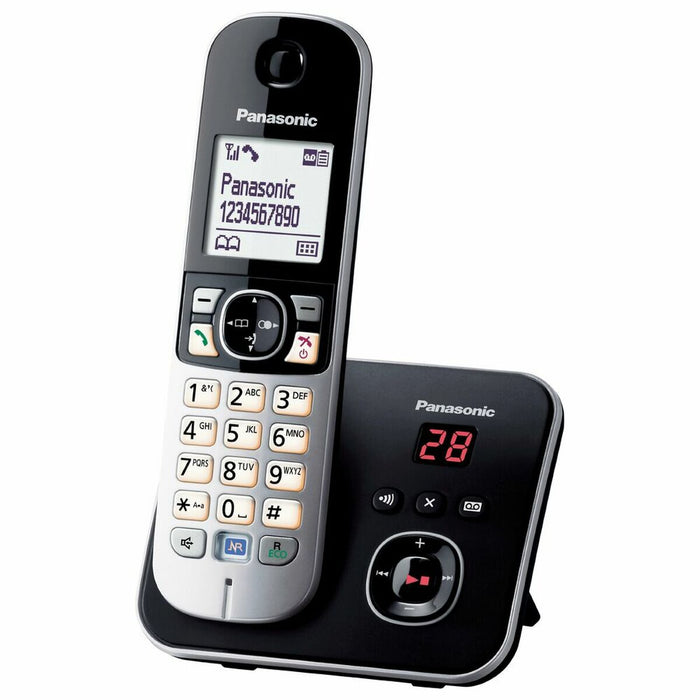 Telefon fără Fir Panasonic KX-TG6821FRB Negru Gri