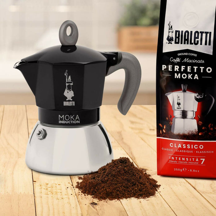 Cafetieră Italiană Bialetti Moka Oțel inoxidabil Aluminiu 200 ml 4 Hrníčky