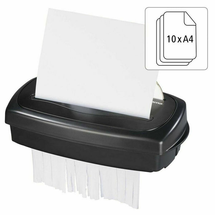 Concasor de Hârtie Hama Home X10CD Negru 15 L