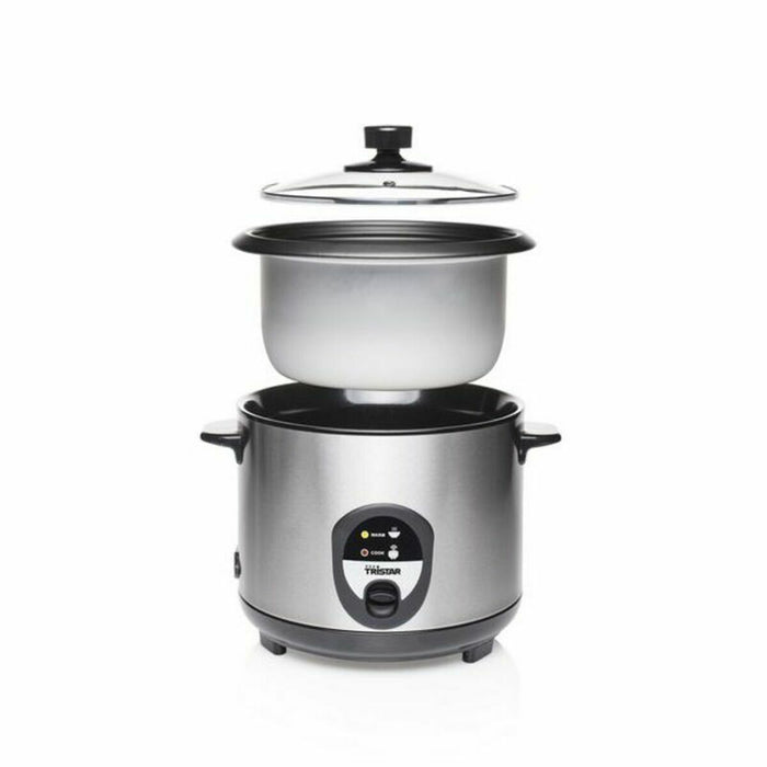 aparatul de gătit orez Tristar RK-6126 Arrocera Negru/Argintiu Argintiu Oțel inoxidabil 400 W