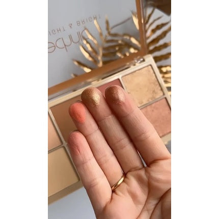 Paletă Machiaj Technic Light & Bright pentru Conturare, Blush și Iluminare