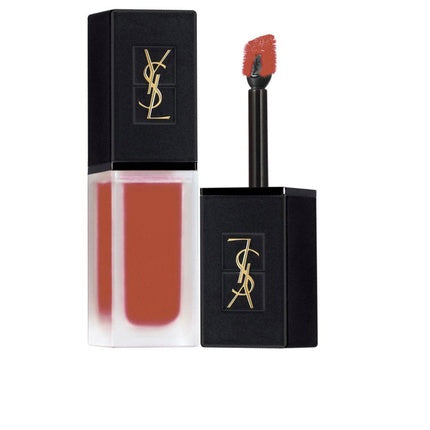 Ruj Yves Saint Laurent Tatouage Couture Velvet Cream Cr 222, culoare roșu teracotă