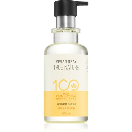 Săpun cremă de corp, Vivian Gray True Nature, Ylang & Orange, 300 ml