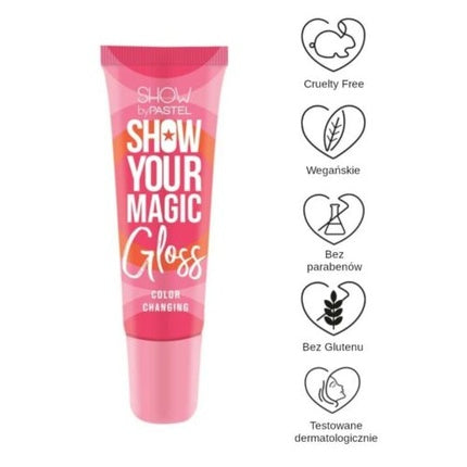 Luciu de buze Pastel Show Your Magic Color Changing 7ml
