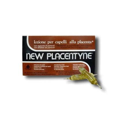 Loțiune pentru păr cu placentă, New Placentyne, 10ml, ambalaj maro