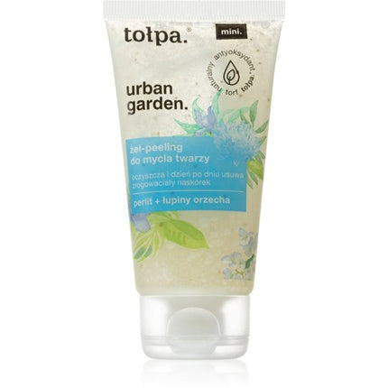 Gel Peeling TOLPA Urban Garden cu perlit și lupini de orz, 144g