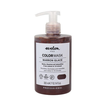 Masca de păr Evelon Color fără amoniac, maro, 300ml