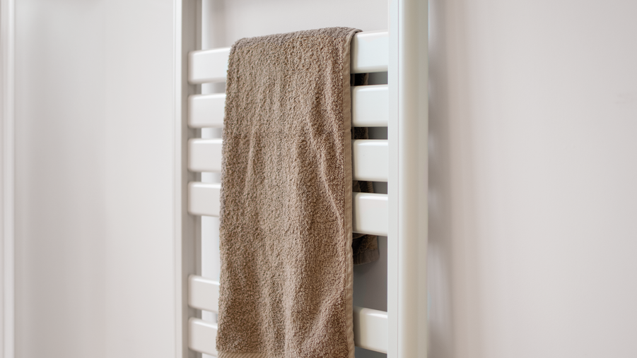 Suport electric pentru prosoape Cecotec EVVO C500, 450 W, 102 × 55 × 4 cm, alb