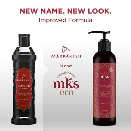 Șampon MKS Eco Nourish Original Scent, 10 fl oz, ambalaj cu pompă