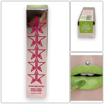 Ruj lichid Velour Jeffree Star Venus Fly Trap 0.19oz - Verde