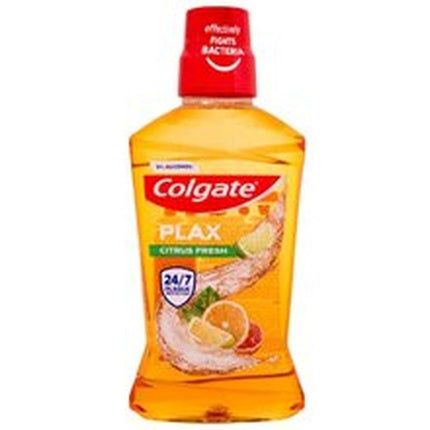 Apa de gură Colgate Plax Citrus Fresh - 0.75L, protecție împotriva plăcii dentare