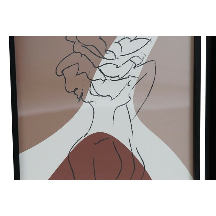 Set de 6 tablouri DKD Home Decor Modern (40 x 2 x 50 cm)