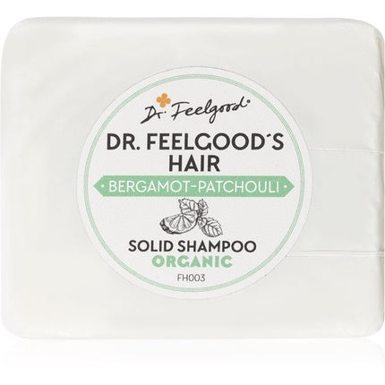 Șampon solid Dr Feelgood Bergamot-Patchouli Organic 100 g