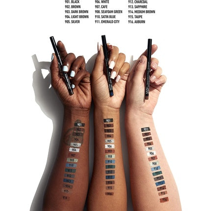 Creion Contur Ochi, NYX Professional Makeup, Slim Eye Pencil, Taupe