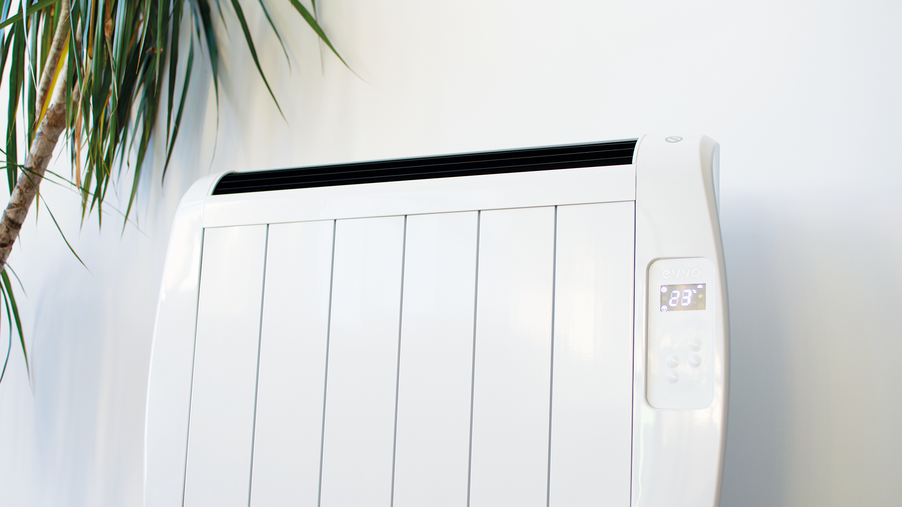 Radiator cu emisie termică Cecotec EVVO C8, 1200 W, 8 elemente, alb