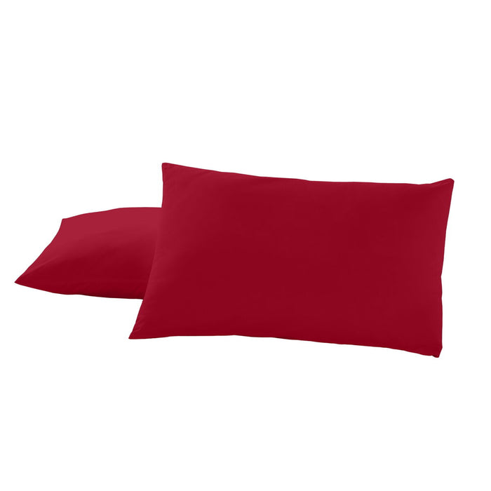 Față de pernă Alexandra House Living Bordo 50 x 80 cm (2 Unități)
