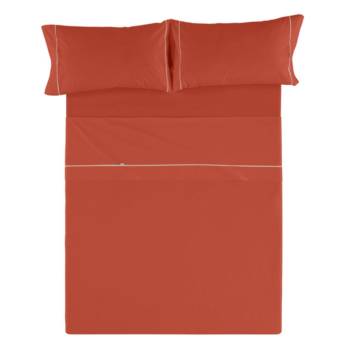 Set de foi Alexandra House Living Lengvai ruda Pat 200 4 Piese
