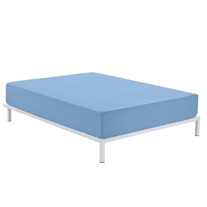 Foaie de jos Alexandra House Living Albastru Clar 90 x 190/200 cm