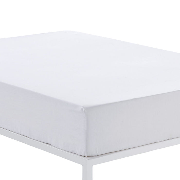 Foaie de fund montată Alexandra House Living Alb 105 x 190/200 cm